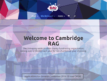 Tablet Screenshot of cambridgerag.org.uk